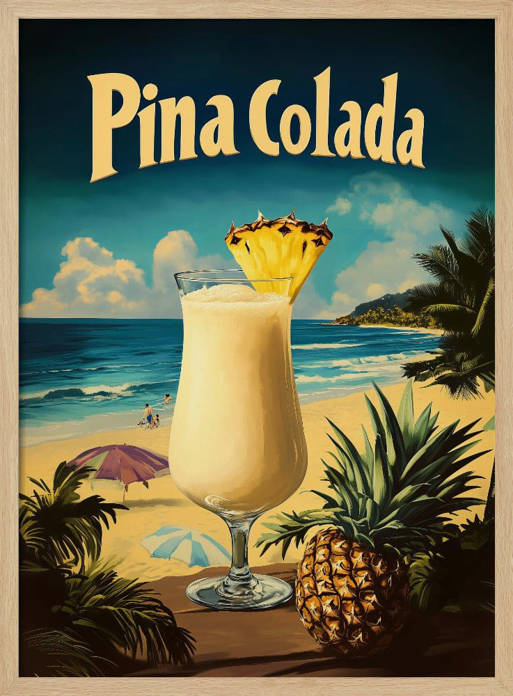 Pina Colada Vintage | Poster