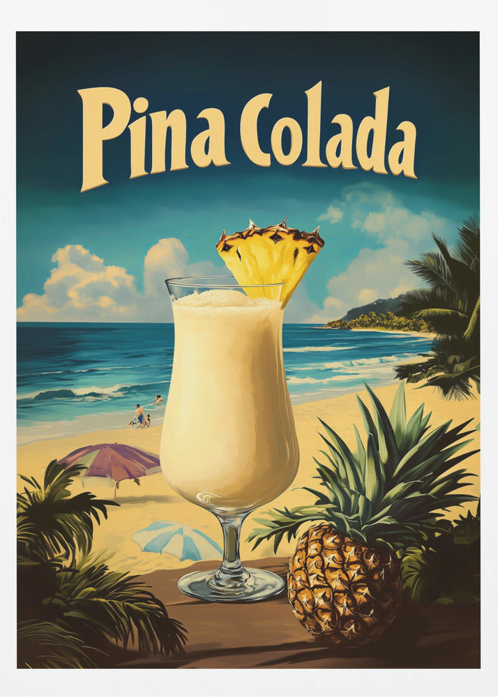 Pina Colada Vintage | Poster