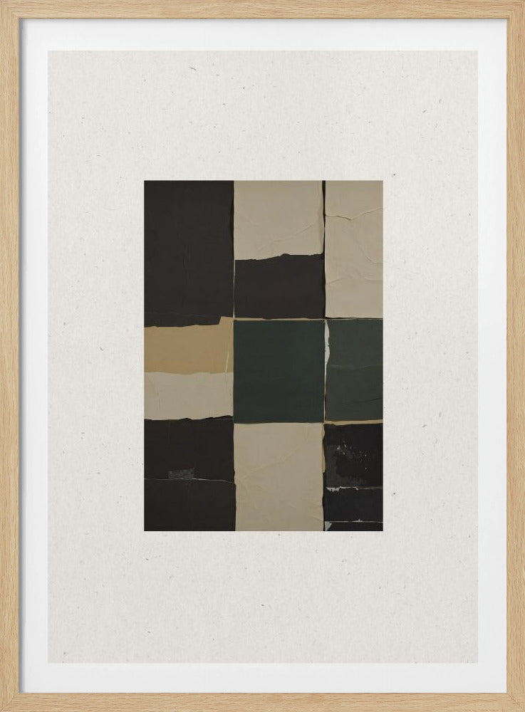 Strukturierte Gitterharmonie | Poster
