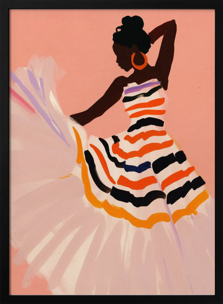 Tänzerin Flourish | Poster