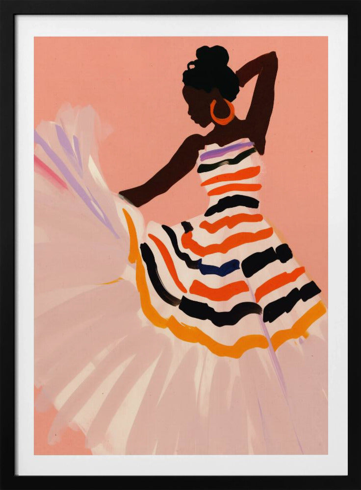 Tänzerin Flourish | Poster