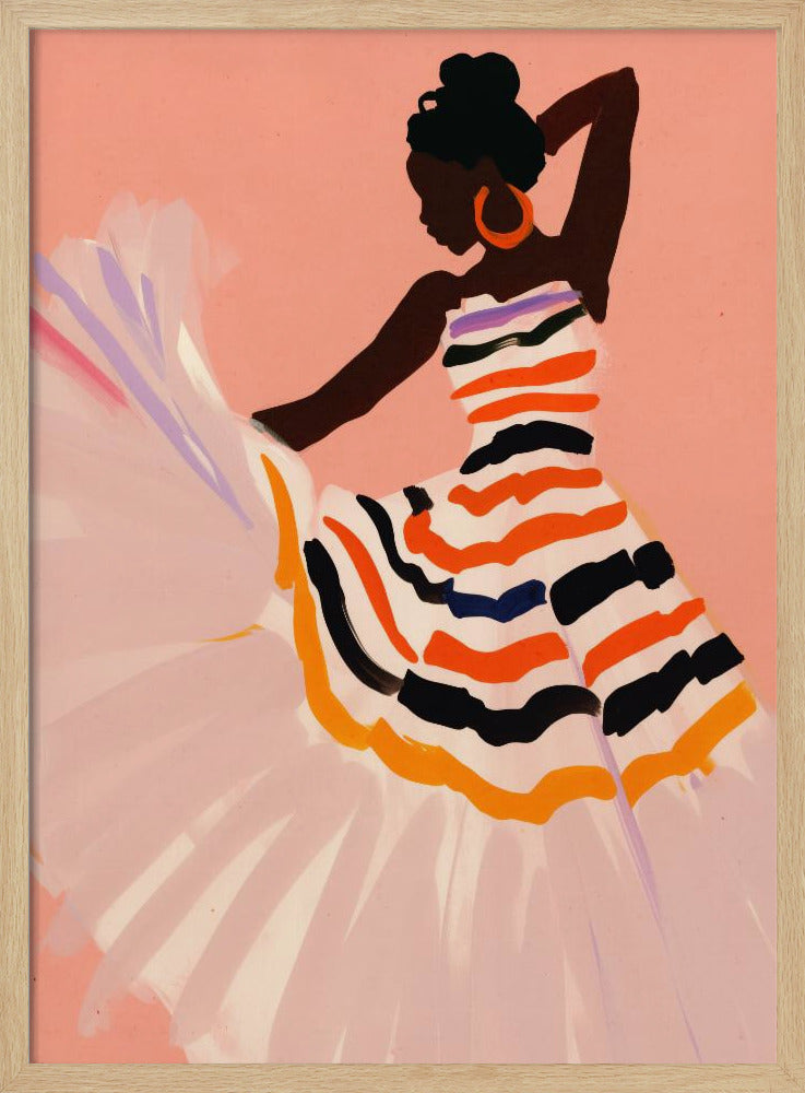 Tänzerin Flourish | Poster