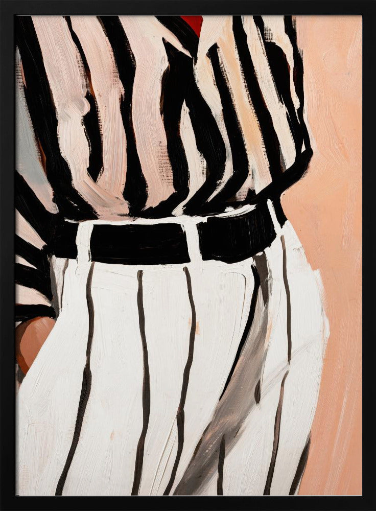 Streifeneleganz | Poster