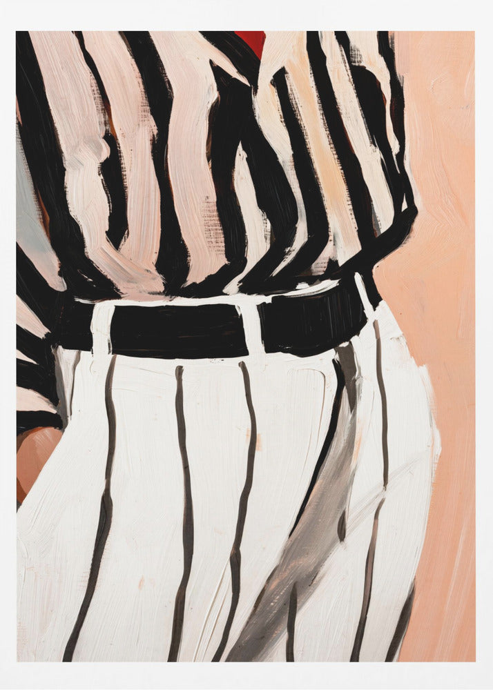 Streifeneleganz | Poster