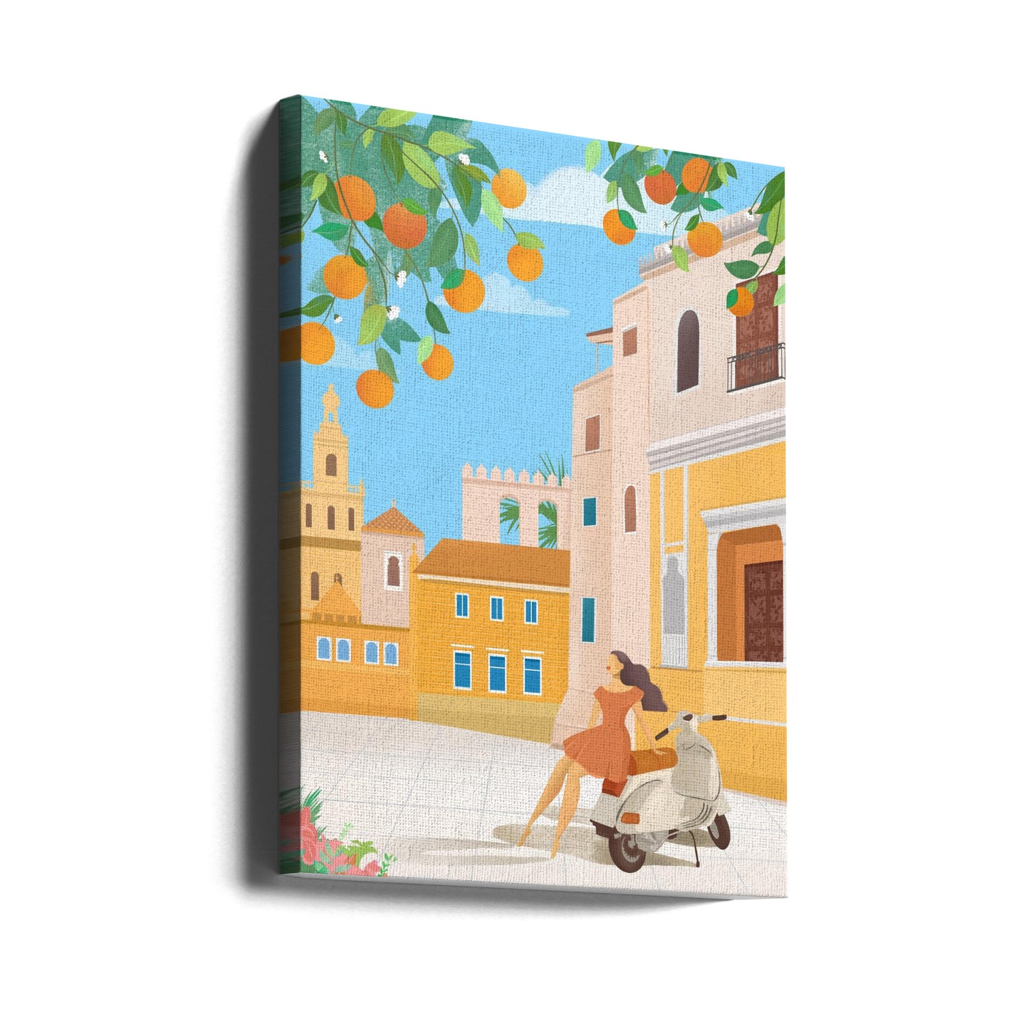 Sevillan appelsiinit, Espanja | Canvastaulut