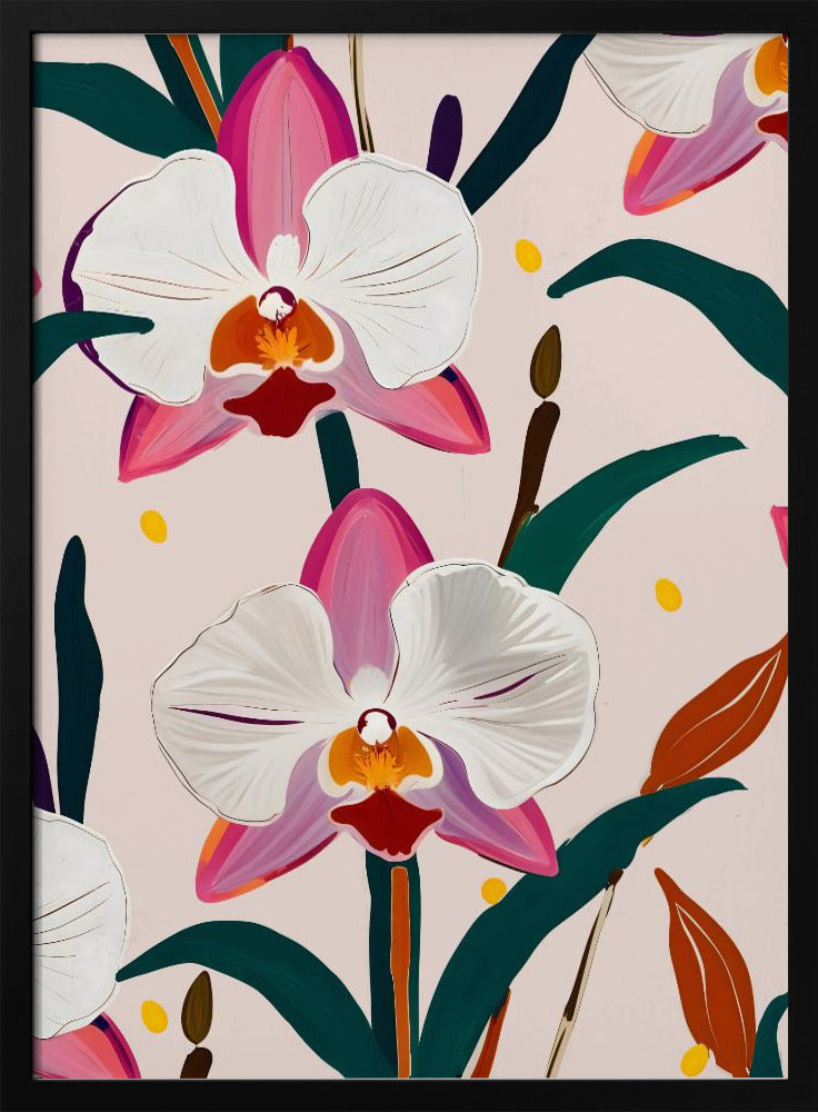 Pink Orchids | Poster