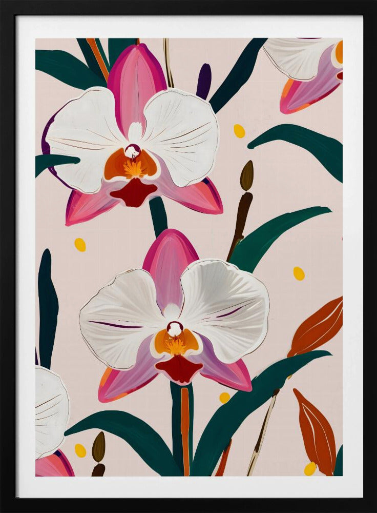 Pink Orchids | Poster