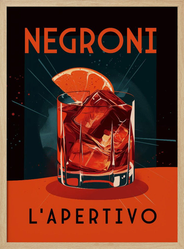 Negroni L' Apertivo | Poster