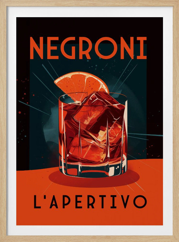 Negroni L' Apertivo | Poster