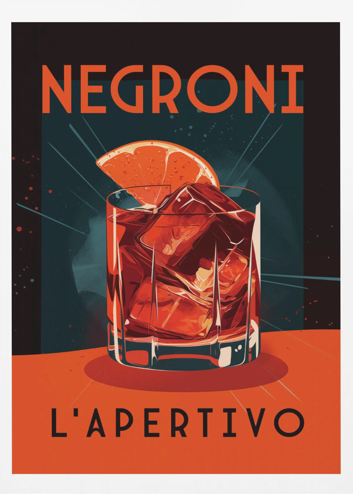 Negroni L' Apertivo | Poster