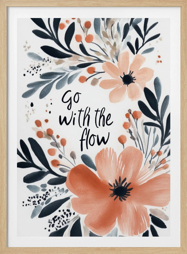 Go with the flow Nr. 02 | Poster