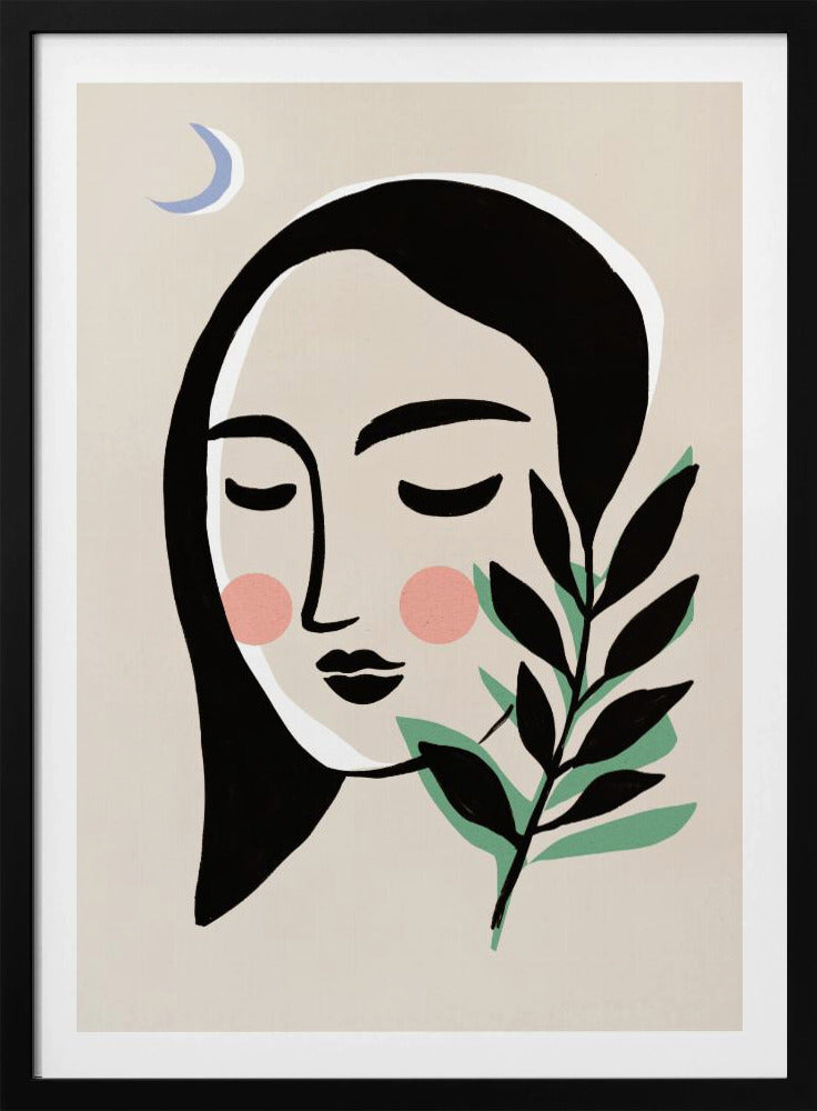 Mondschein-Gelassenheit | Poster