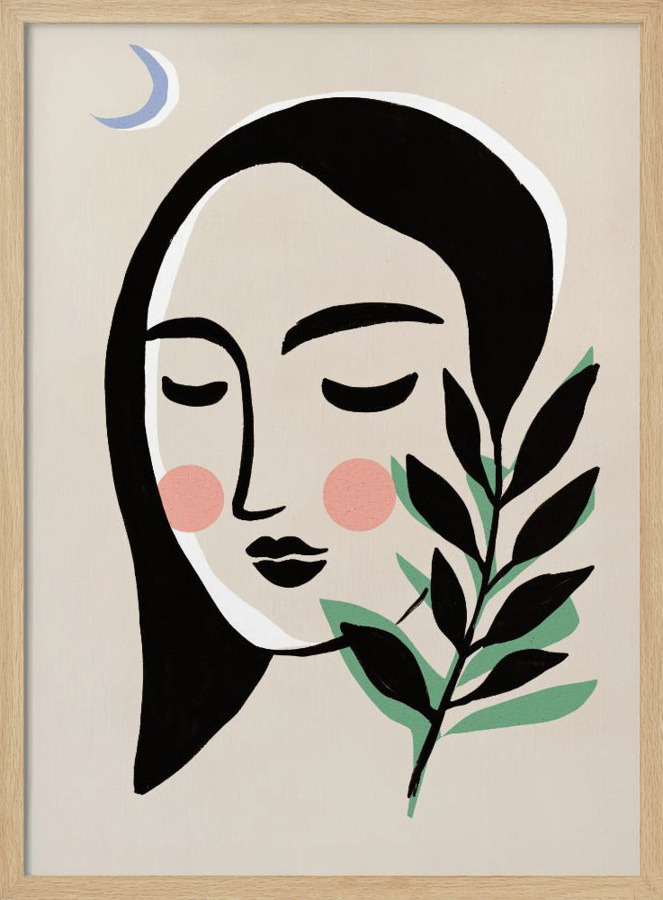 Mondschein-Gelassenheit | Poster