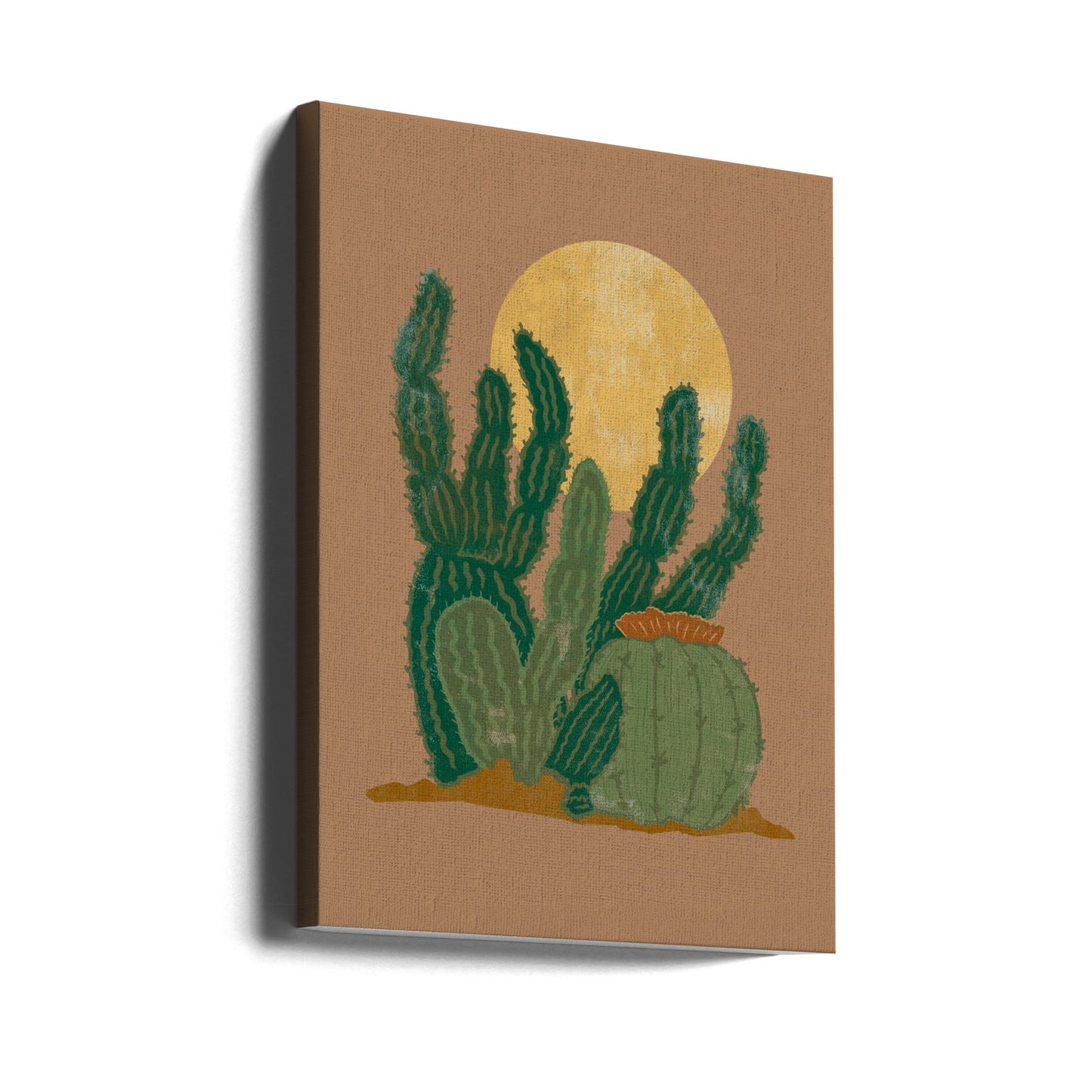 Modern Americana Cactus | Canvas