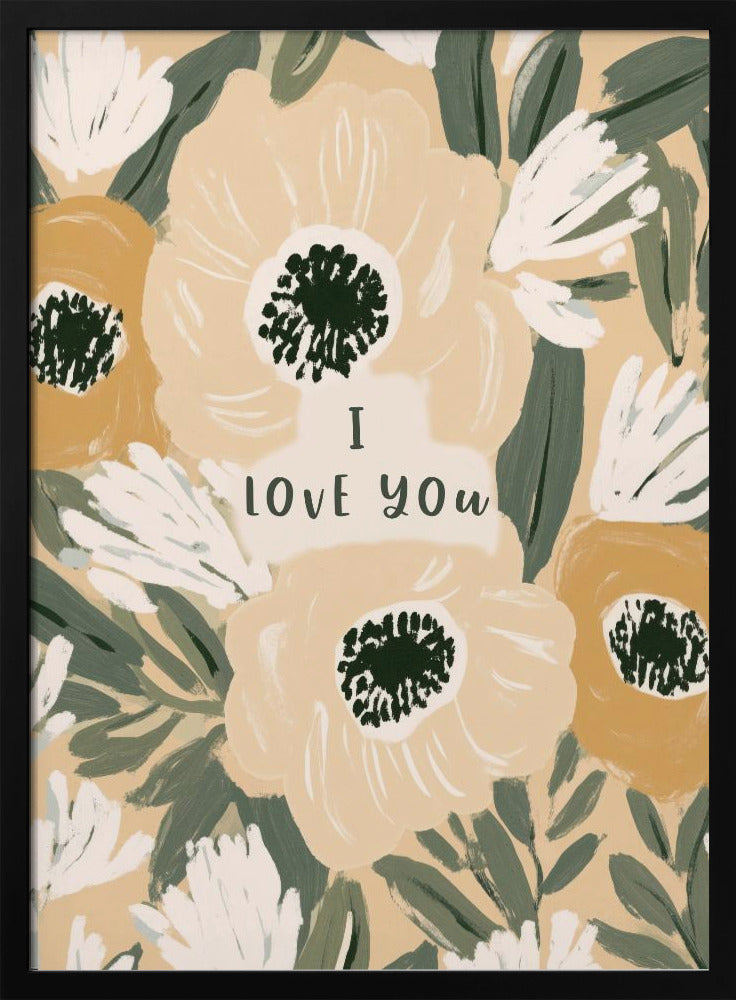 Rakastan sinua | Julisteet - Taidevedokset
