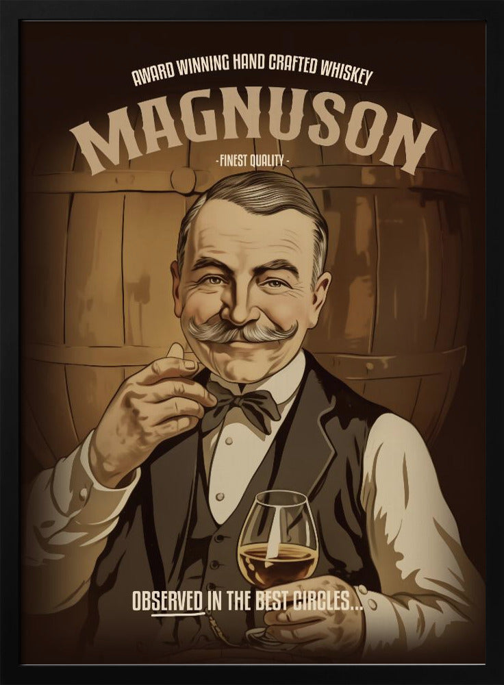 Magnuson Whiskey | Poster