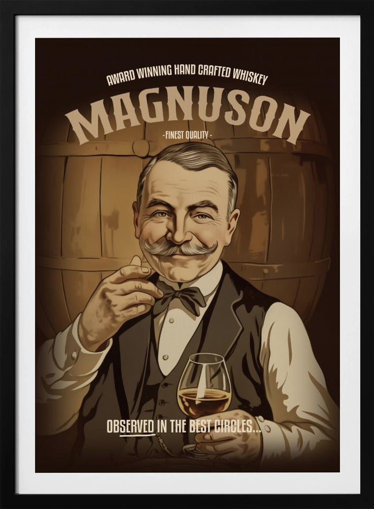 Magnuson Whiskey | Poster