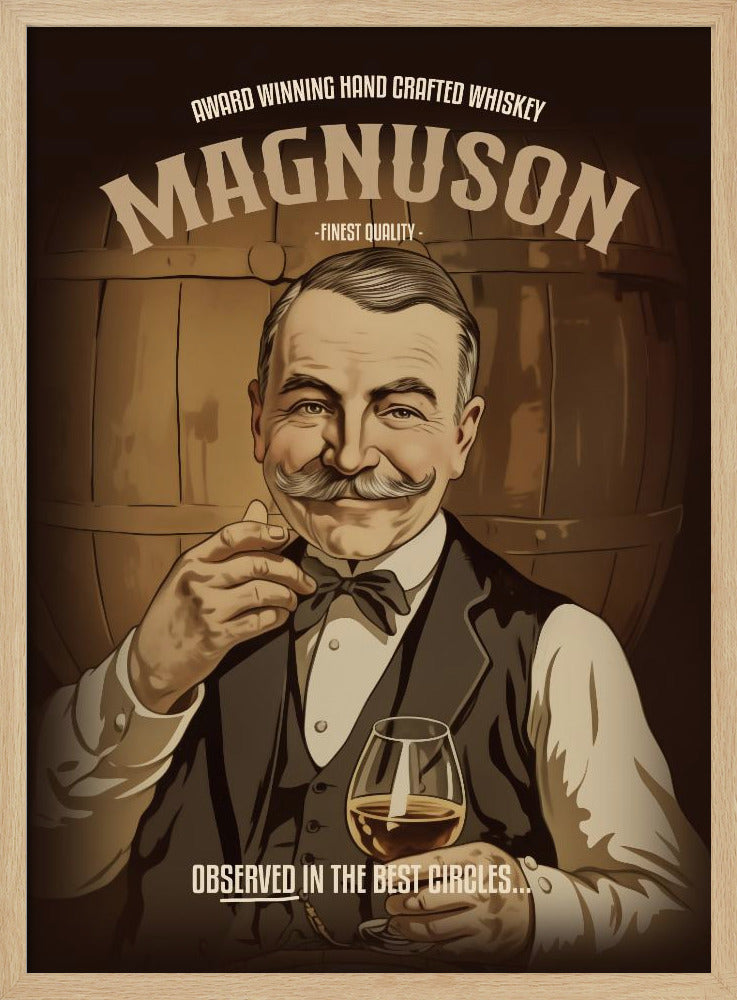 Magnuson Whiskey | Poster
