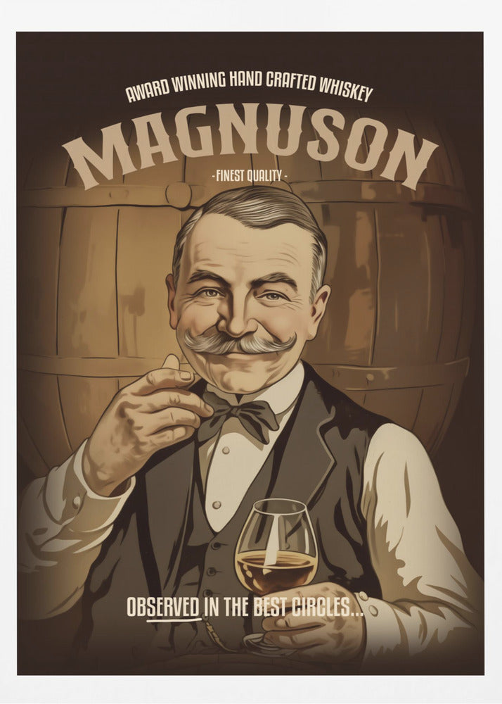 Magnuson Whiskey | Poster