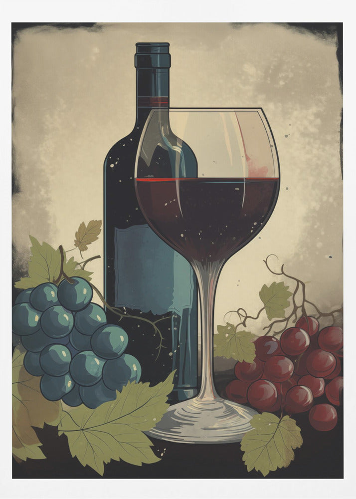Red Red Wine No 4 | Poster