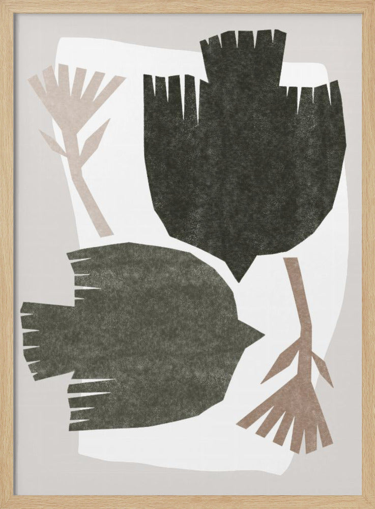 Abstract Birds Flight | Poster