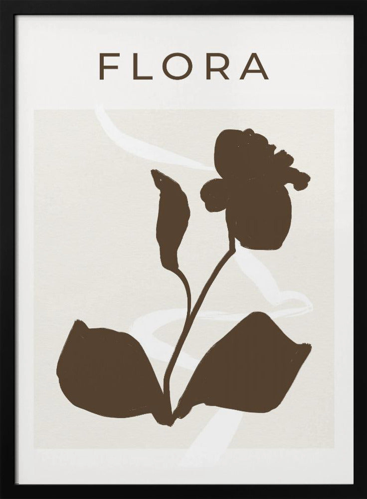 Minimale Blüte | Poster