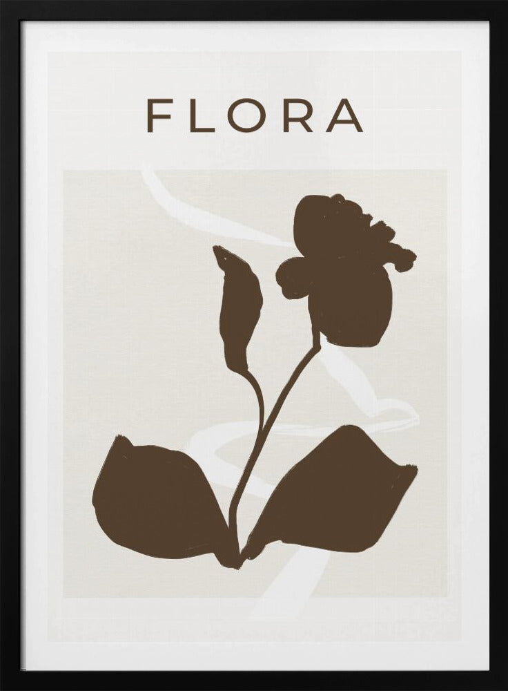 Minimale Blüte | Poster