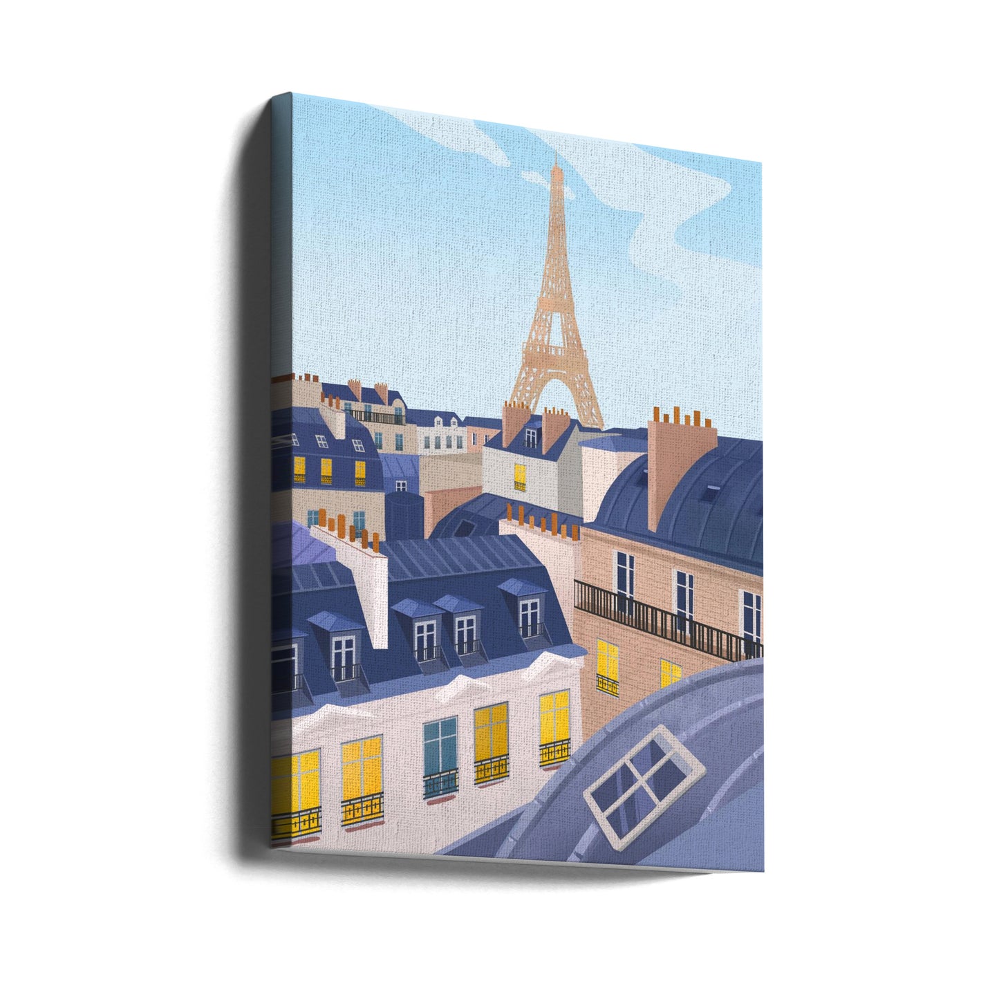 Tejados de París | Impresiones en Lienzo