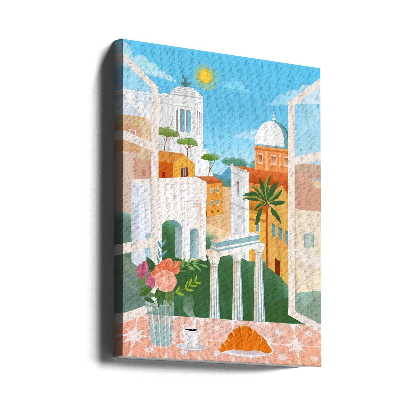 Emily en Roma | Impresiones en Lienzo