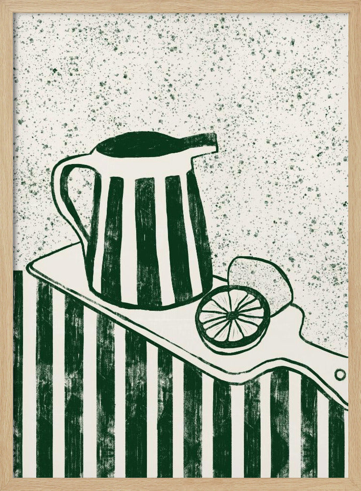 GRÜN SERVIERT | Poster