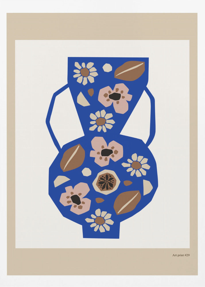 Blumenvase Harmonie | Poster
