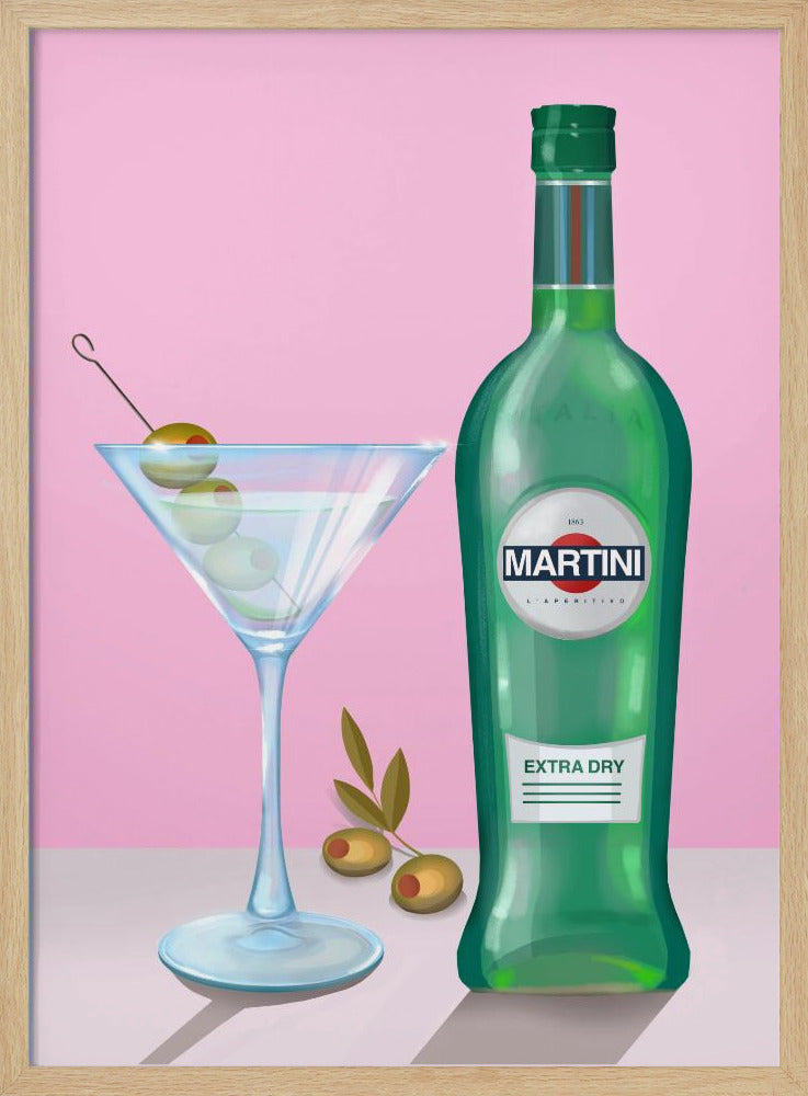Martini-Cocktail | Poster