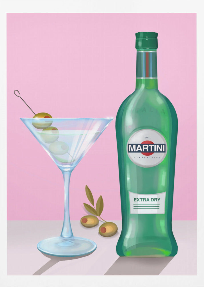Martini-Cocktail | Poster