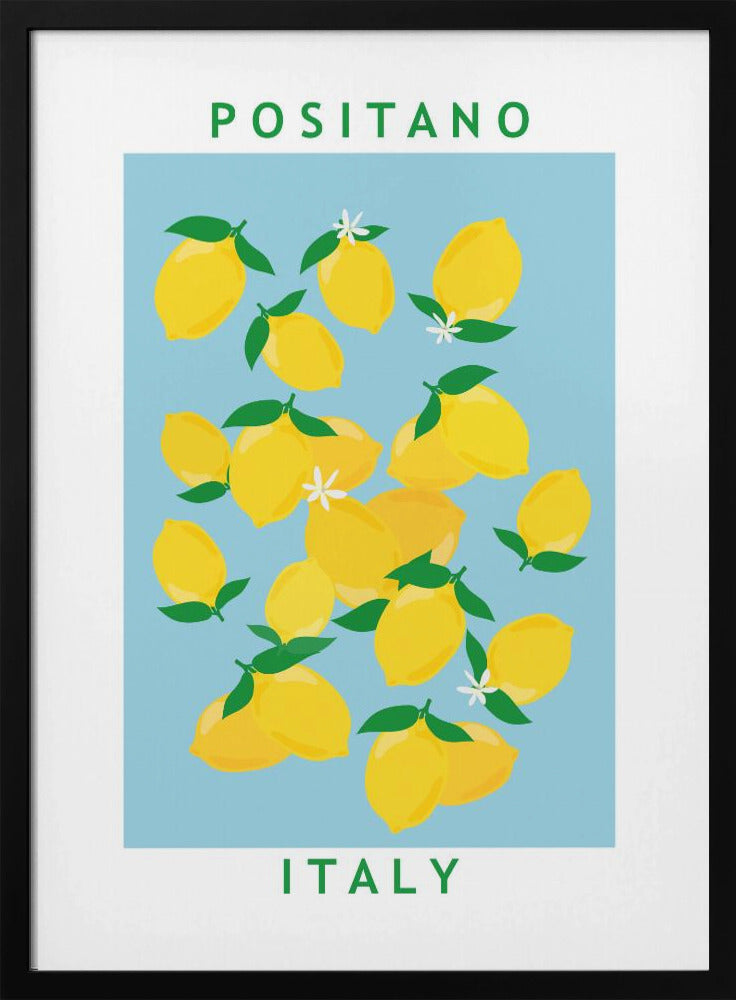 Zitronenblumenmarkt | Poster