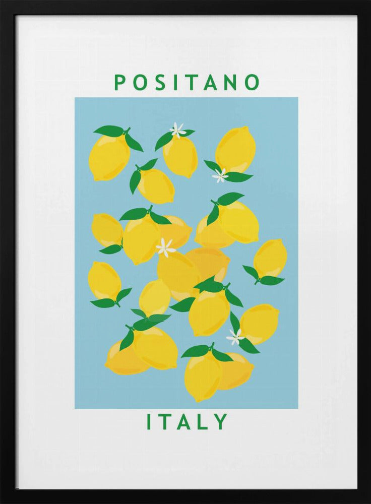 Zitronenblumenmarkt | Poster
