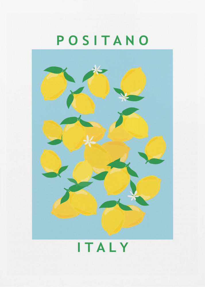 Zitronenblumenmarkt | Poster