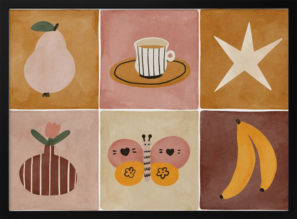 Whimsical Icons Galore | Poster