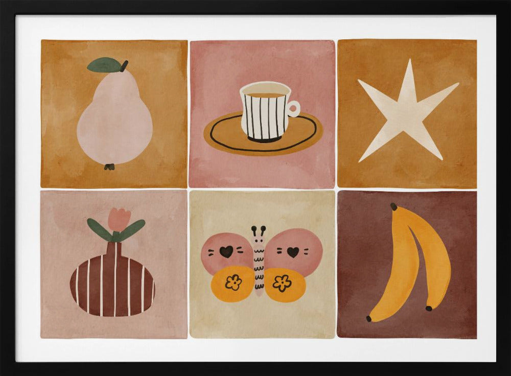 Whimsical Icons Galore | Poster