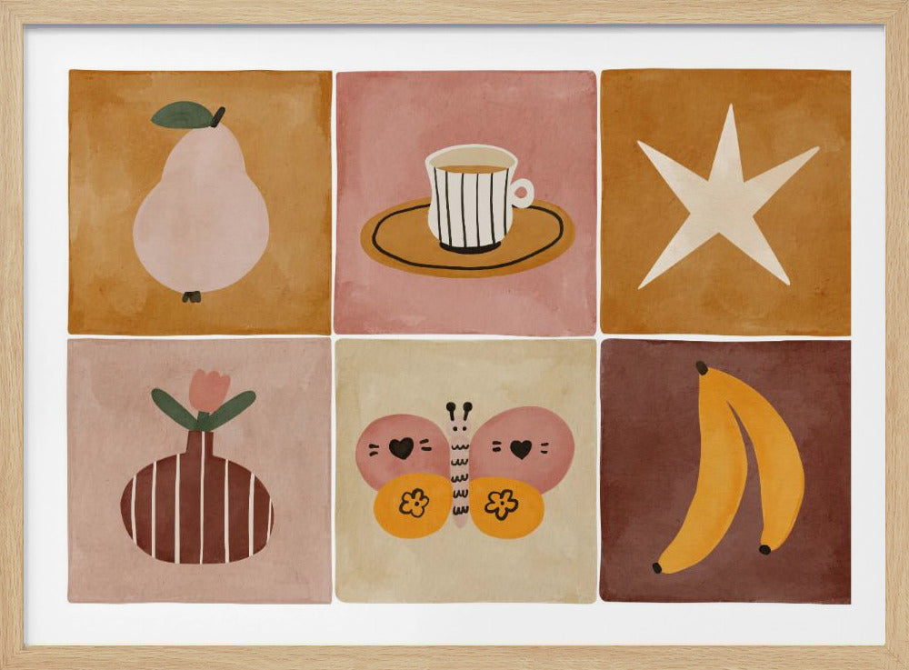 Whimsical Icons Galore | Poster