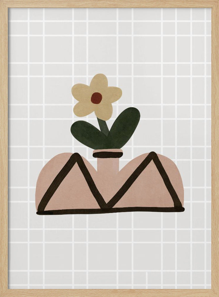 Geometric Blossom | Poster