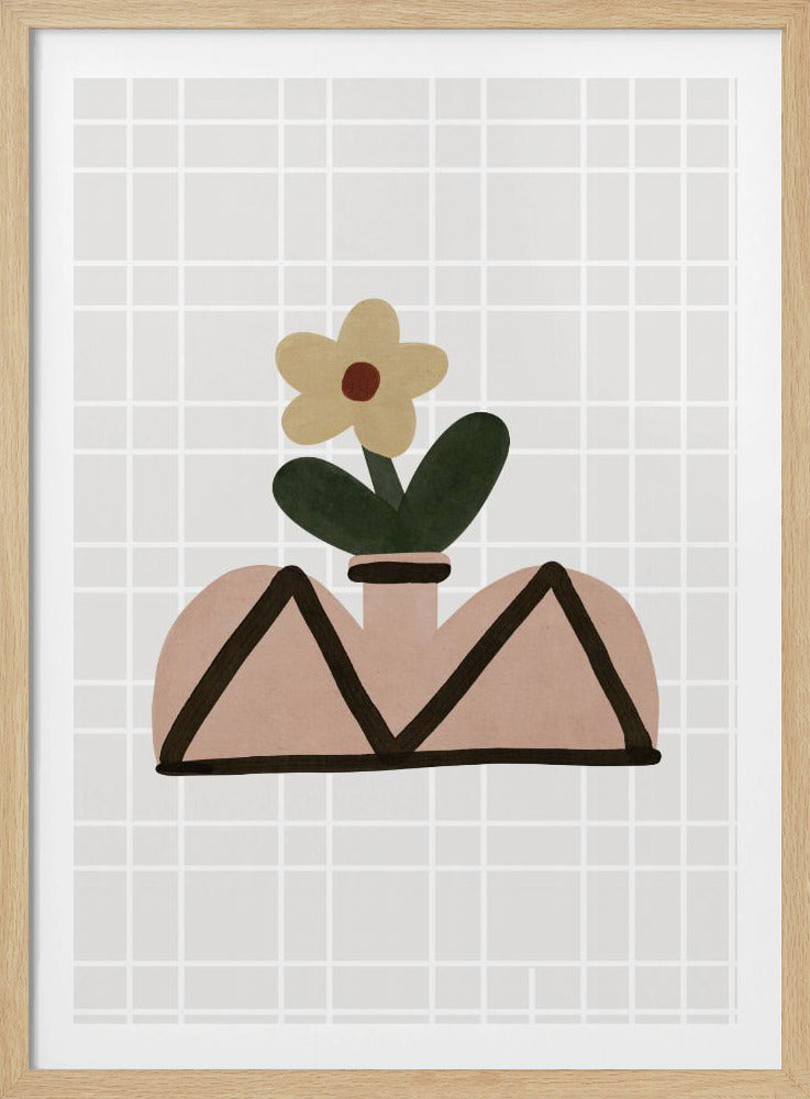 Geometric Blossom | Poster