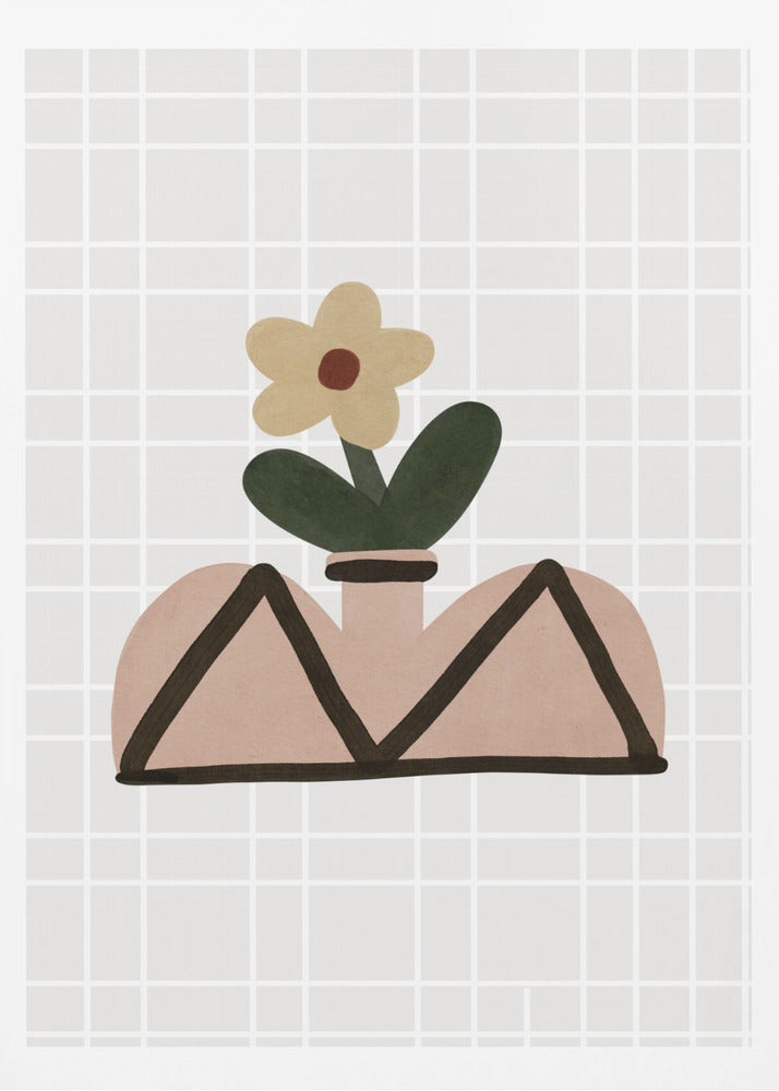 Geometric Blossom | Poster