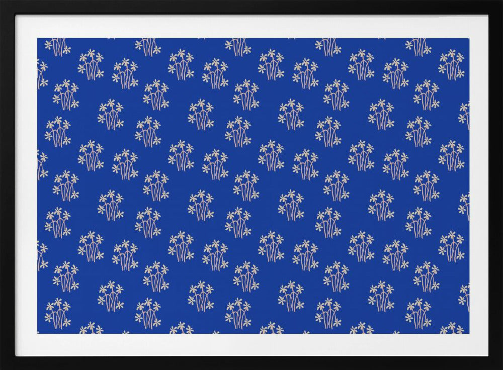 Garden in Indigo | Poster