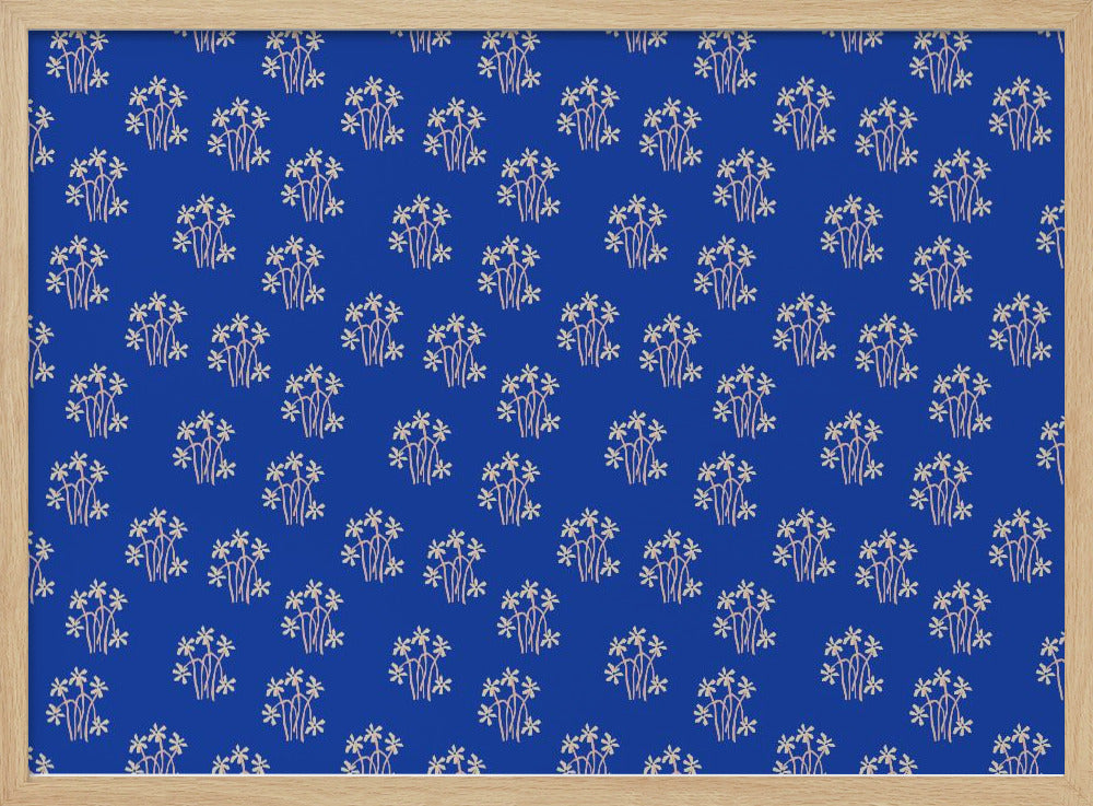 Garden in Indigo | Poster