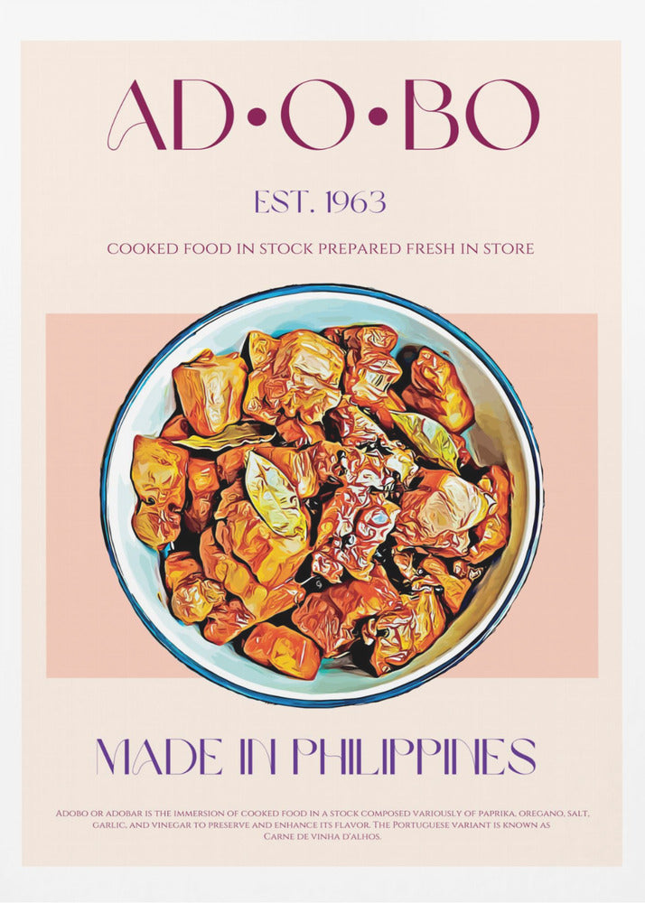 Philippinisches Adobo | Poster