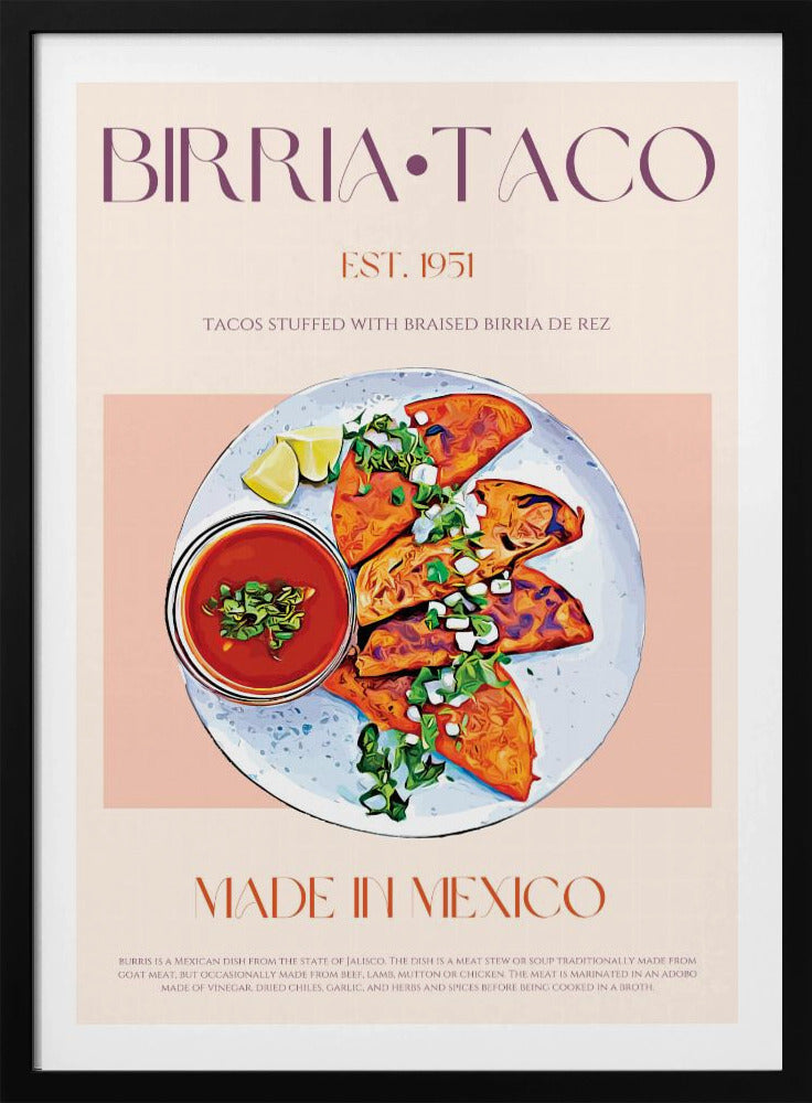 Köstliche Birria-Häppchen | Poster