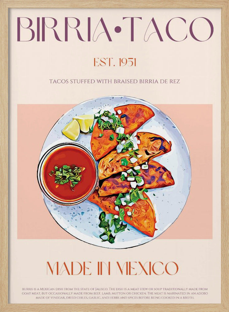 Köstliche Birria-Häppchen | Poster