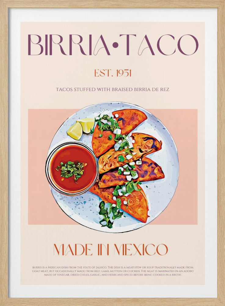 Köstliche Birria-Häppchen | Poster