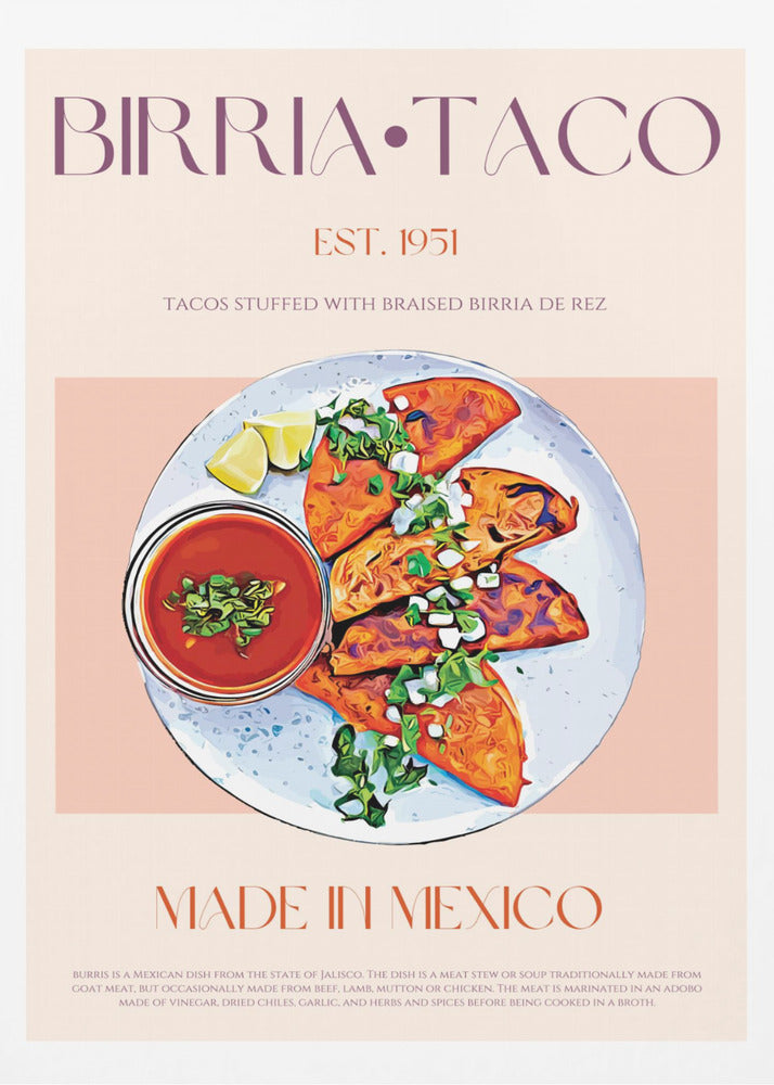 Köstliche Birria-Häppchen | Poster