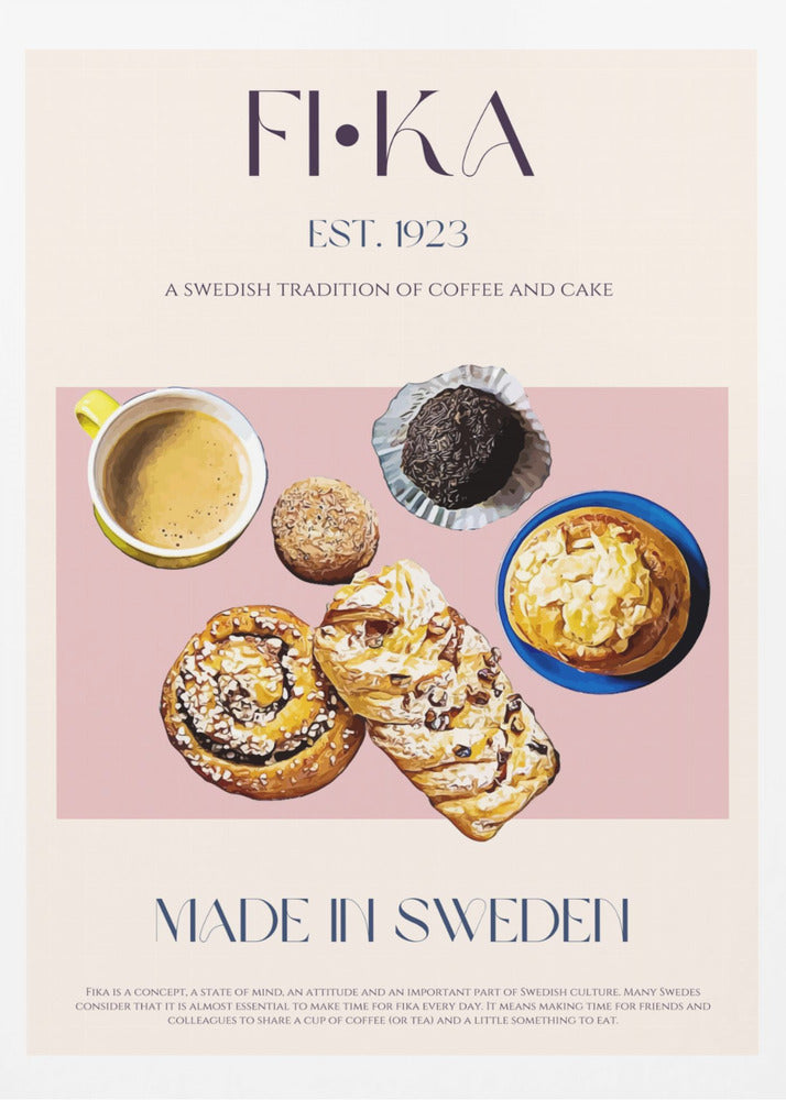 Schwedische Kaffeepause | Poster